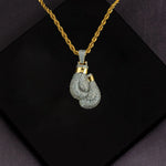 Load image into Gallery viewer, DUBSS - Iced Boxing Gloves Pendant
