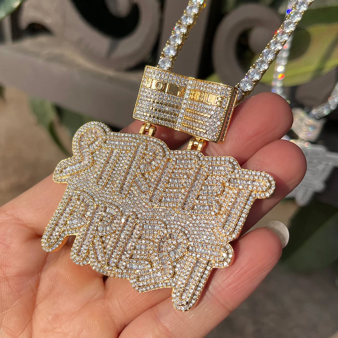 DUBSS - Iced Out Street Priest Pendant