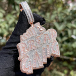 Load image into Gallery viewer, DUBSS - Iced Out Bread Gang Pendant
