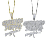 Load image into Gallery viewer, DUBSS - Certified Steppa Gun Pendant
