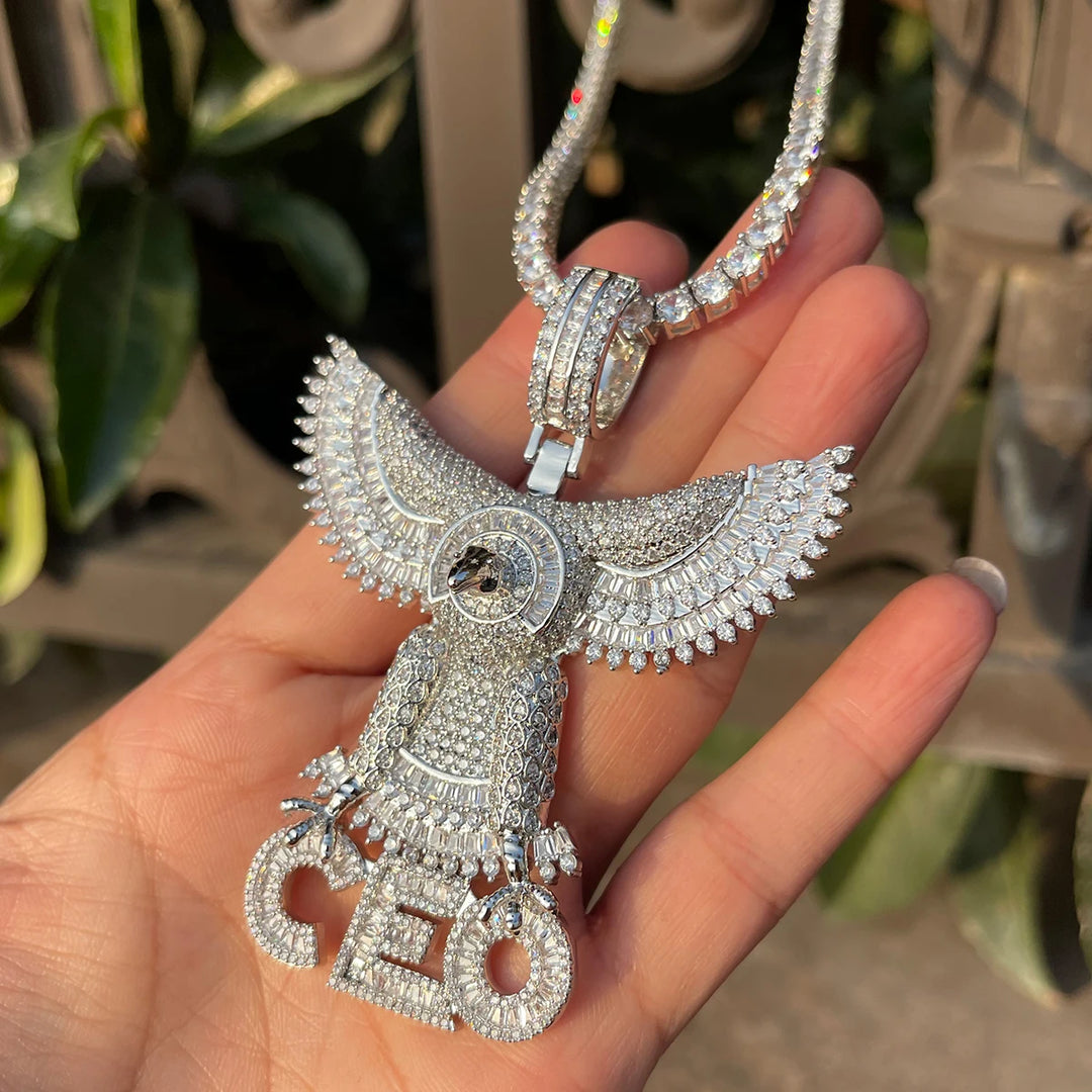 DUBSS - Iced Out Big Eagle CEO Pendant