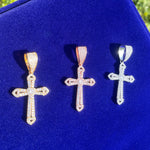 Load image into Gallery viewer, DUBSS - Iced Out Cross Heart Pendant
