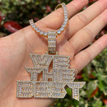 Load image into Gallery viewer, DUBSS - Iced Out We The Best Pendant
