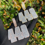 Load image into Gallery viewer, DUBSS - Iced Out 488 Baguette Pendant
