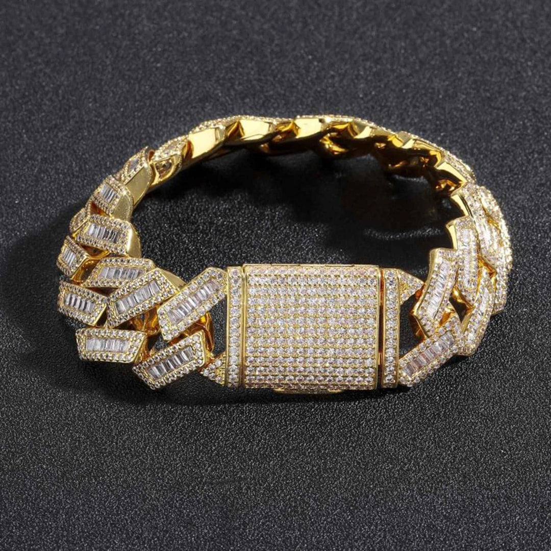 DUBSS - Baguette Sharp Cuban Bracelet