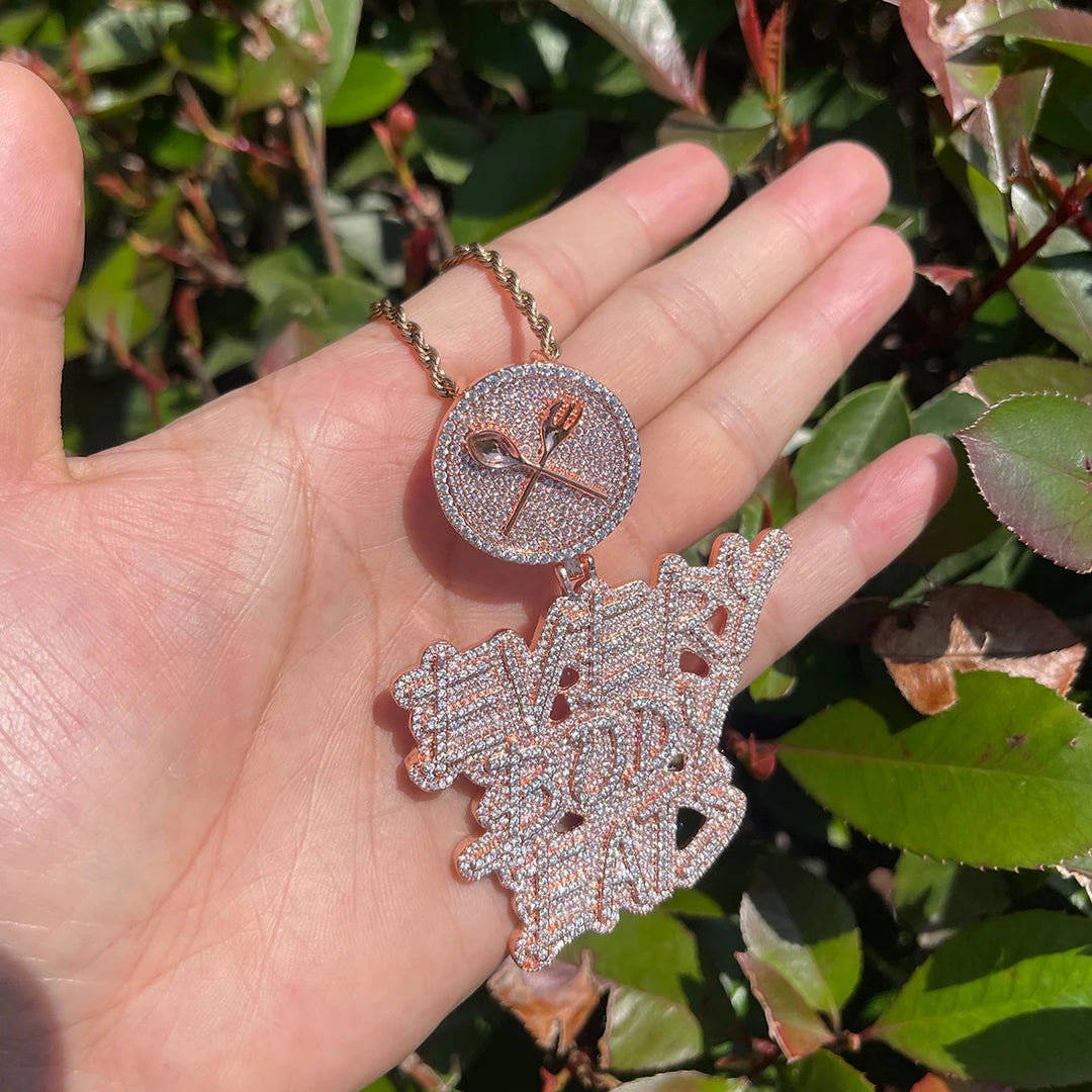 DUBSS - Iced Out Every Body Eats Pendant