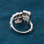 Load image into Gallery viewer, DUBSS - 10mm Baguettte Adjustable Ring
