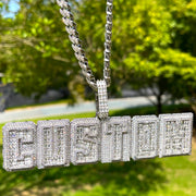DUBSS - Custom Block Letter Pendant