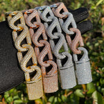 Load image into Gallery viewer, DUBSS - Iced Out Cuban Prong Chain
