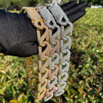 Load image into Gallery viewer, DUBSS - Iced Out Cuban Prong Chain

