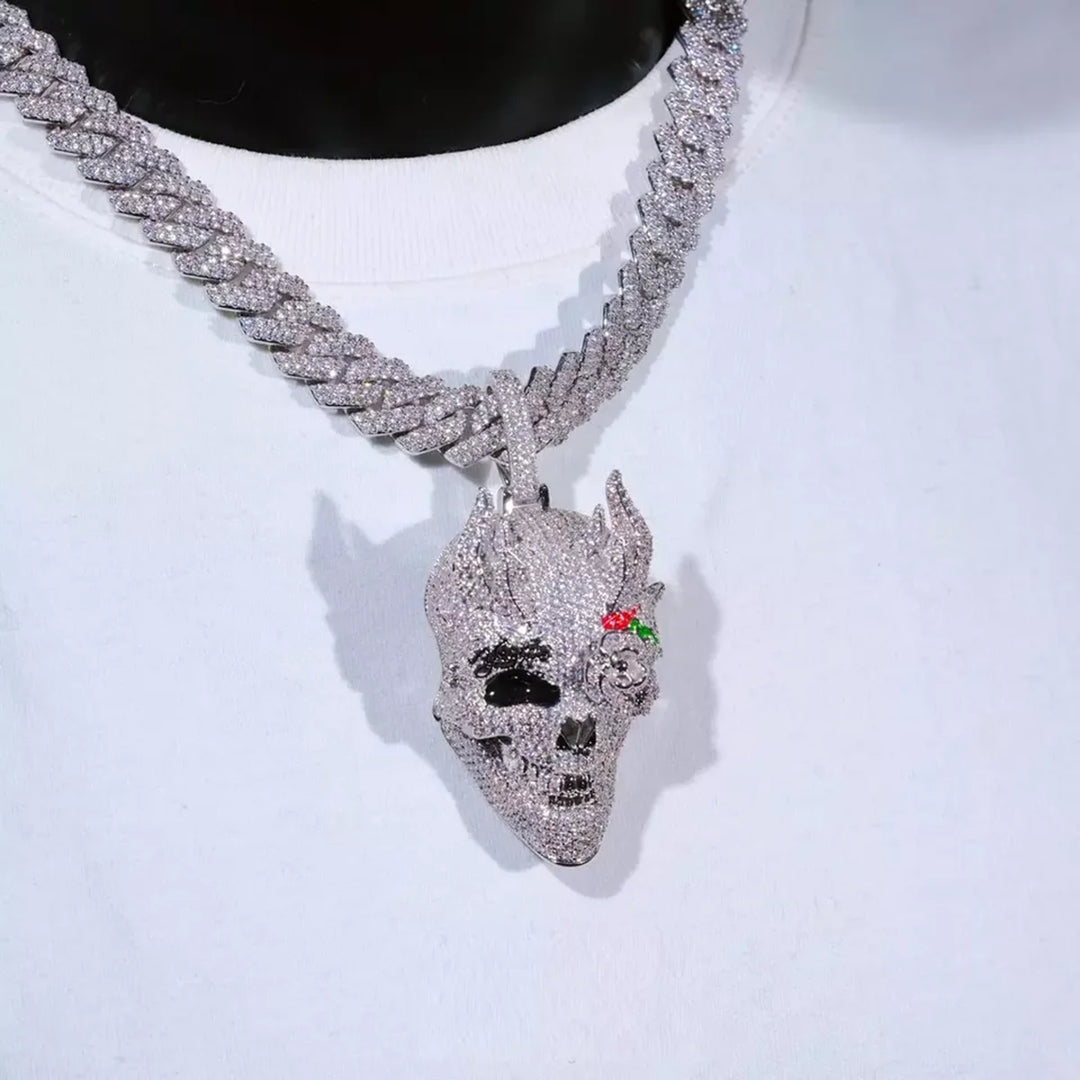 DUBSS - Lucy's X Skull Pendant