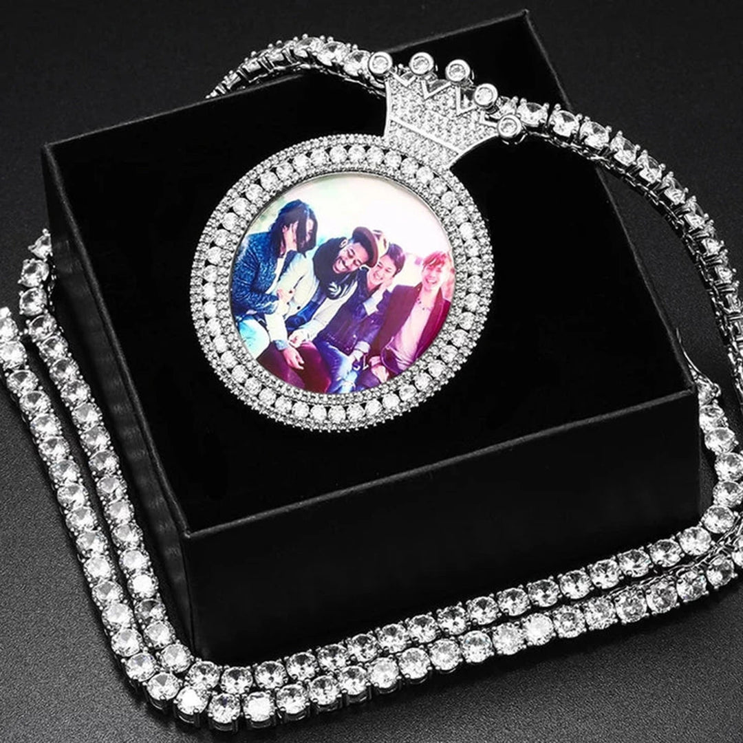 DUBSS - Custom Crowned Photo Pendant