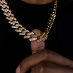 Load image into Gallery viewer, DUBSS - 18mm Iced Miami Cuban Chain
