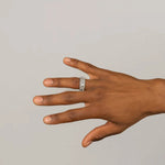 Load image into Gallery viewer, DUBSS - 10mm Gold Iced Baguette Ring
