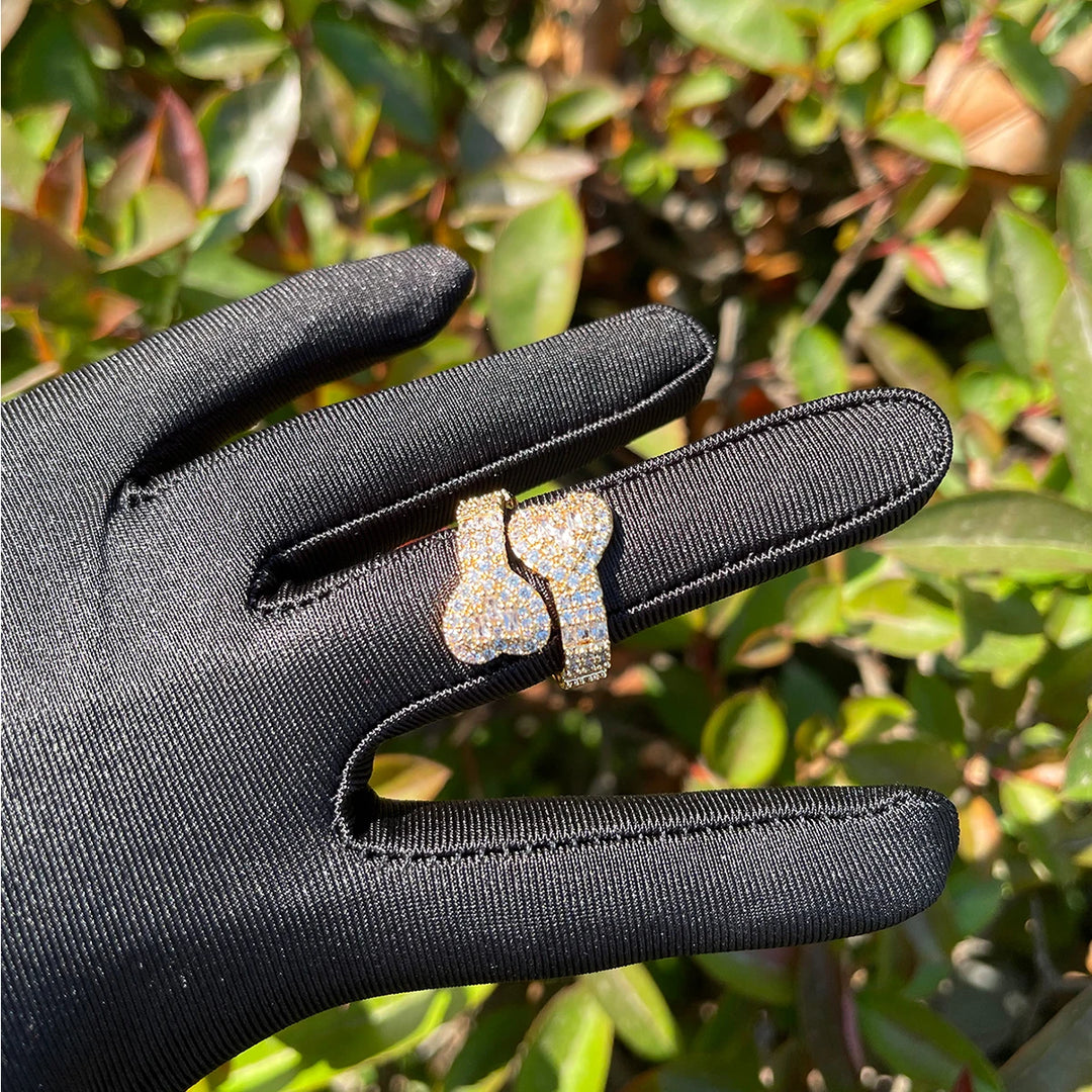 DUBSS - Iced Out Open Heart Ring