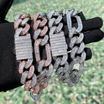 Load image into Gallery viewer, DUBSS - Spring Clasp Figaro Cuban Chain
