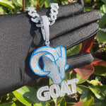 Load image into Gallery viewer, DUBSS - Iced Out The Goat Pendant
