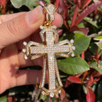 Load image into Gallery viewer, DUBSS - Iced Out Hollow Shape Cross Pendant
