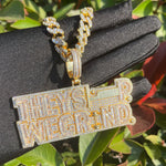 Load image into Gallery viewer, DUBSS - They Sleep Wegrind Pendant
