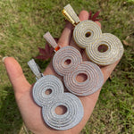 Load image into Gallery viewer, DUBSS - Iced Out Number 8 Pendant
