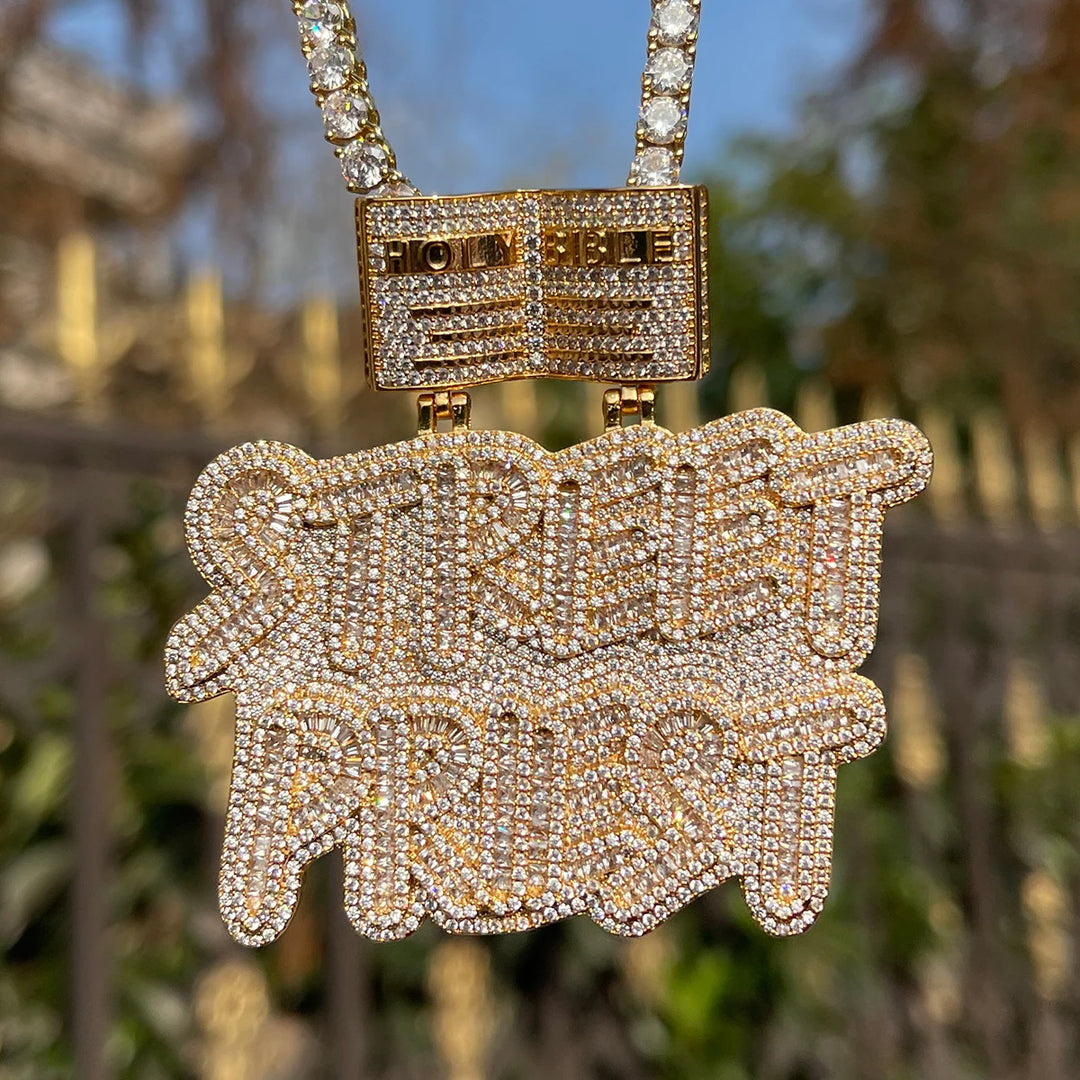 DUBSS - Iced Out Street Priest Pendant