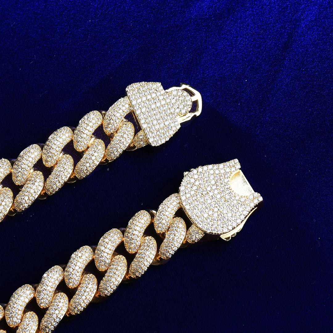 DUBSS - 18mm Iced Out Cuban Chain