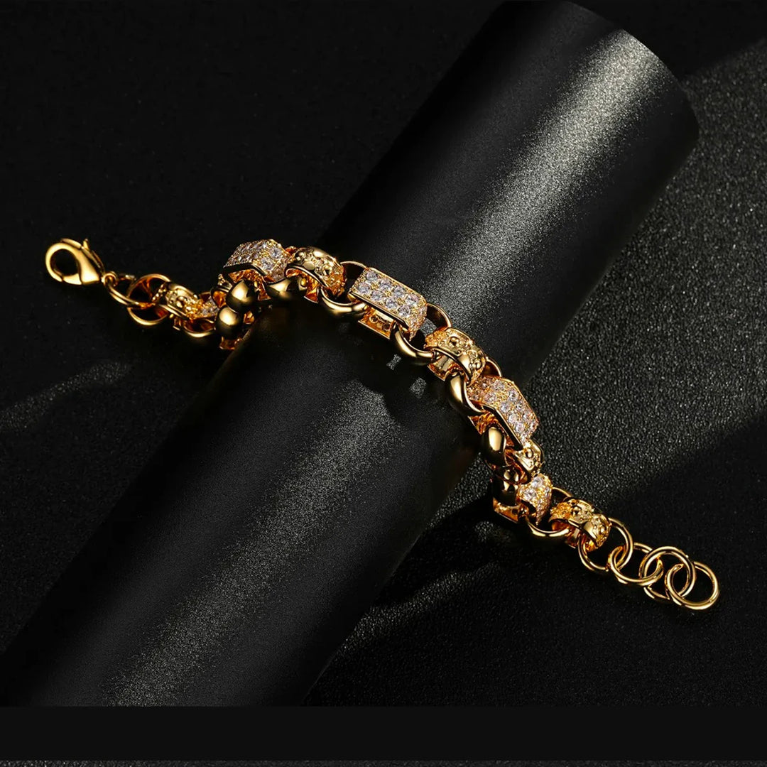 DUBSS - Ornate Patterned Belcher Bracelet