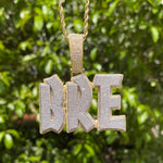 Load image into Gallery viewer, DUBSS - Custom Double Layer Letter Pendant
