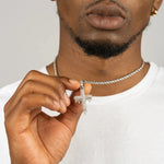 Load image into Gallery viewer, DUBSS - Iced Out Drippy Cross Pendant
