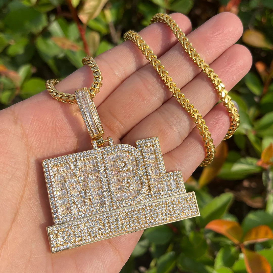 DUBSS - Iced Out Motivated By Loyalty Pendant