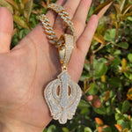 Load image into Gallery viewer, DUBSS - Iced Out The River of Luts Pendant
