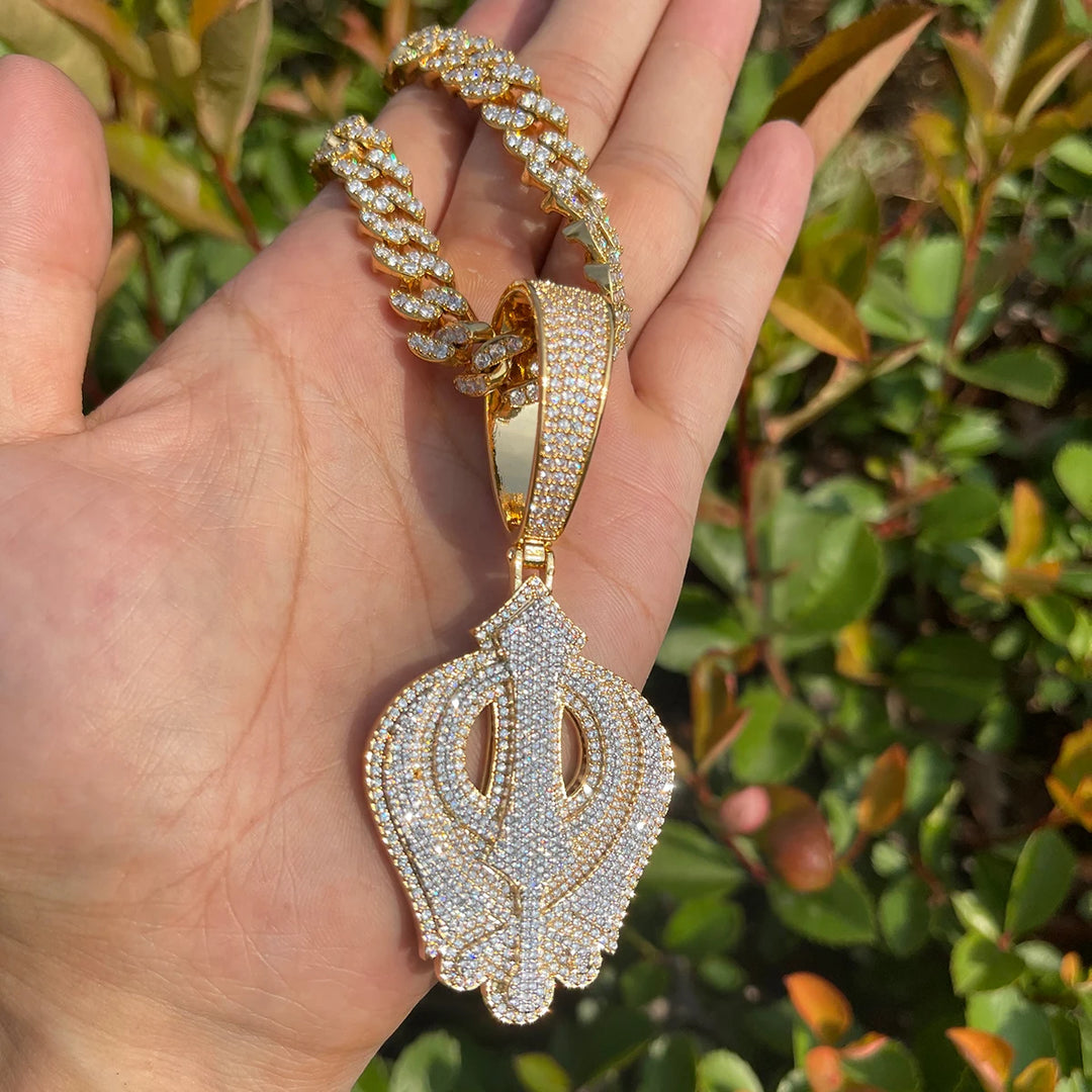 DUBSS - Iced Out The River of Luts Pendant