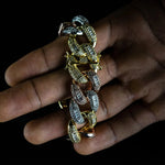 Load image into Gallery viewer, DUBSS - 22mm Iced Out Multi Miami Cuban Bracelet
