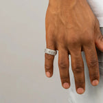 Load image into Gallery viewer, DUBSS - 10mm Iced Out Baguette Trend Ring
