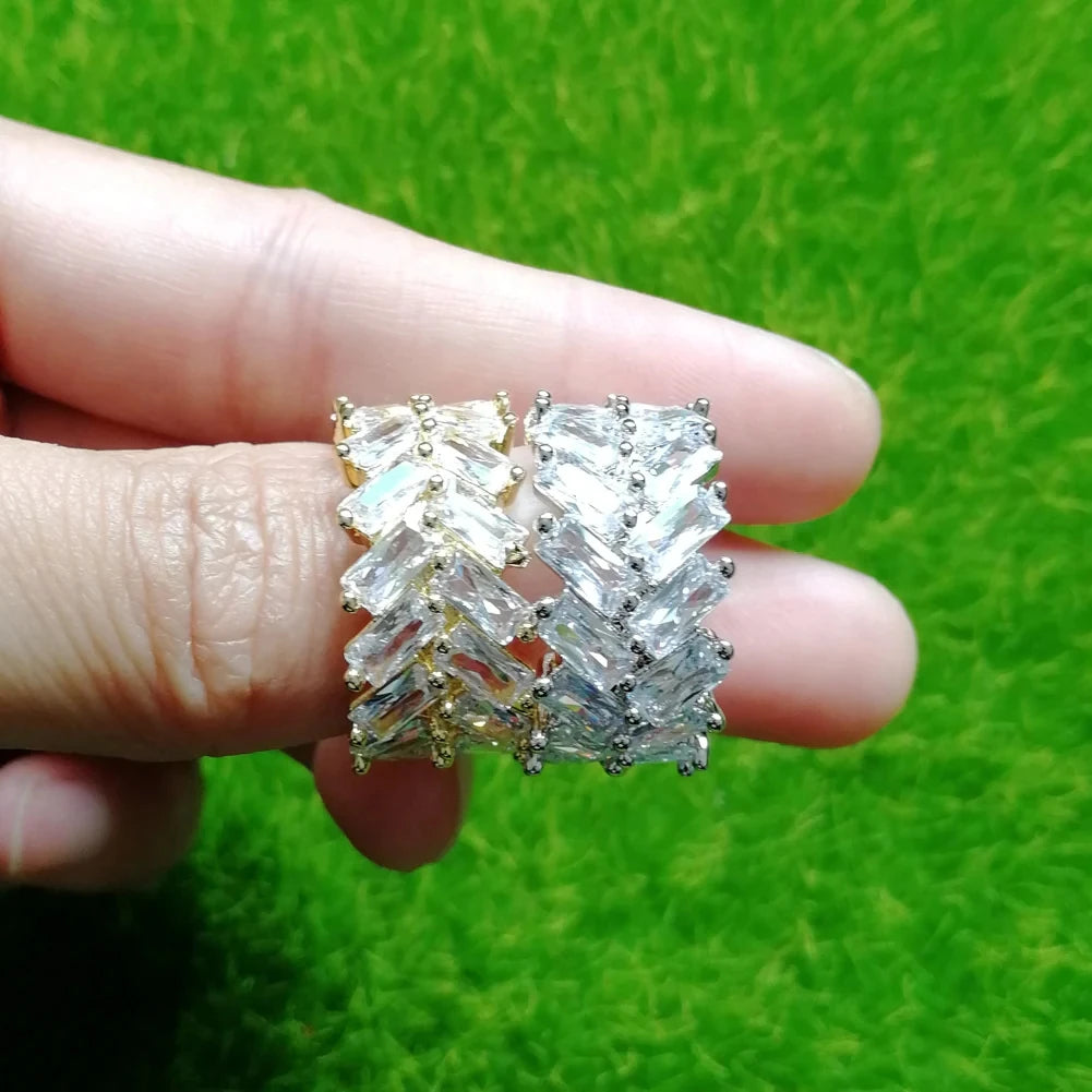 DUBSS - 2 Row Baguette Ring