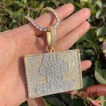 Load image into Gallery viewer, DUBSS - Iced Out All Cash No Credit Pendant
