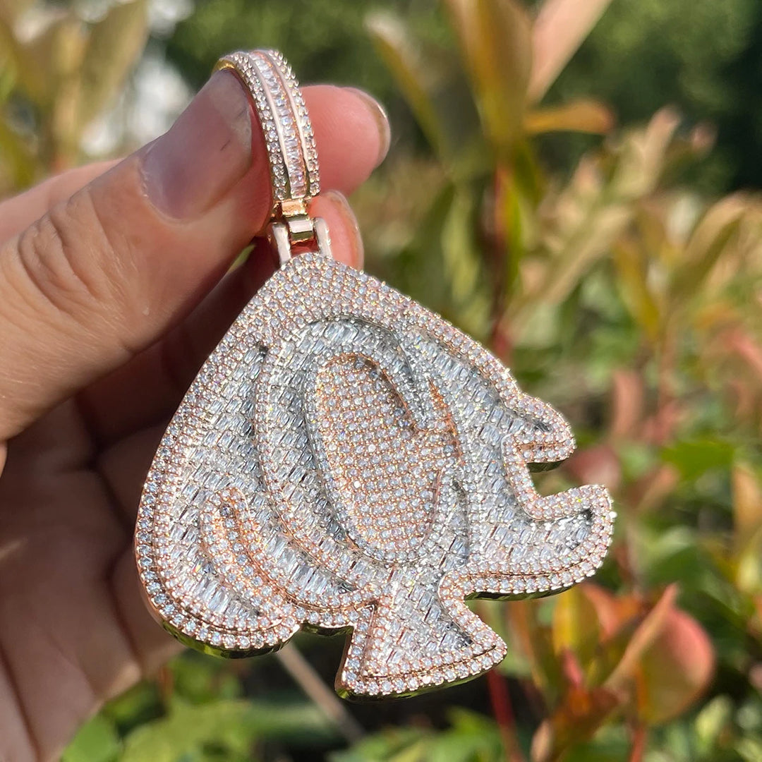 DUBSS - Iced Out Ace Pendant