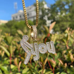 Load image into Gallery viewer, DUBSS - Iced Out See You Pendant
