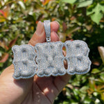 Load image into Gallery viewer, DUBSS - Custom Semi-Bubble Letter Pendant
