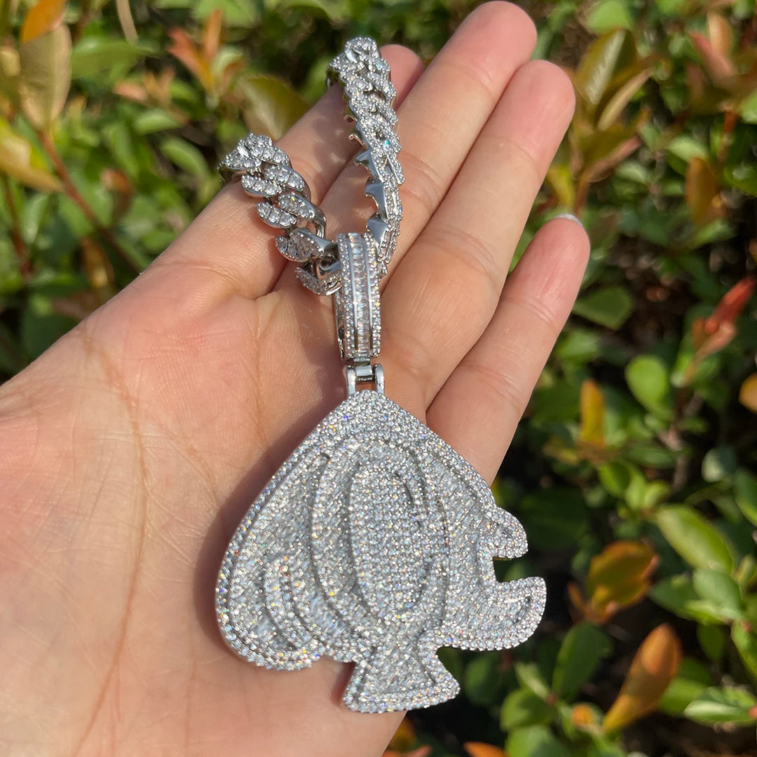 DUBSS - Iced Out Ace Pendant