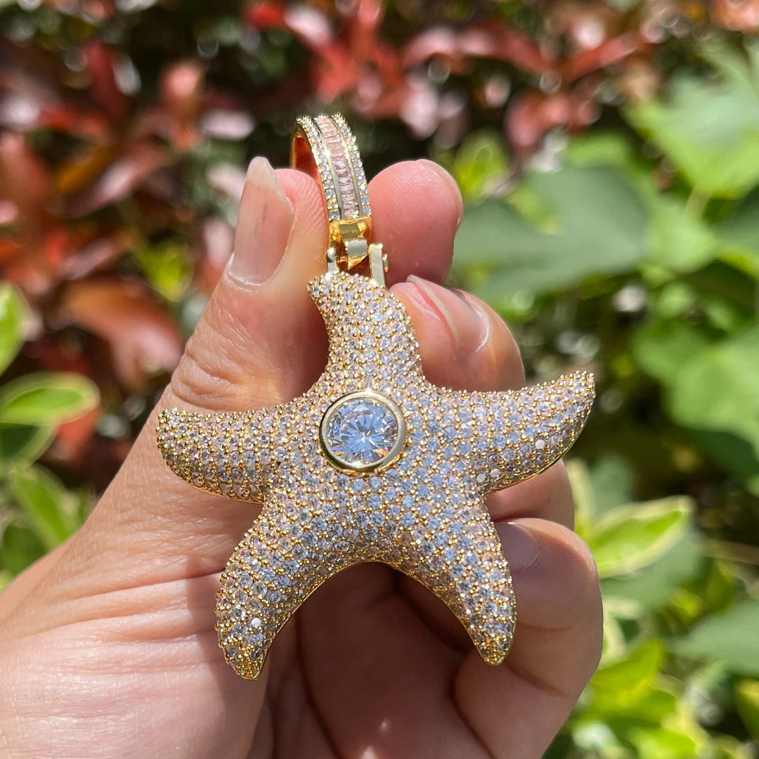 DUBSS - Iced Out Sea Star Pendant