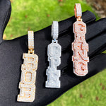 Load image into Gallery viewer, DUBSS - Custom Stacked-Up Letter Pendant
