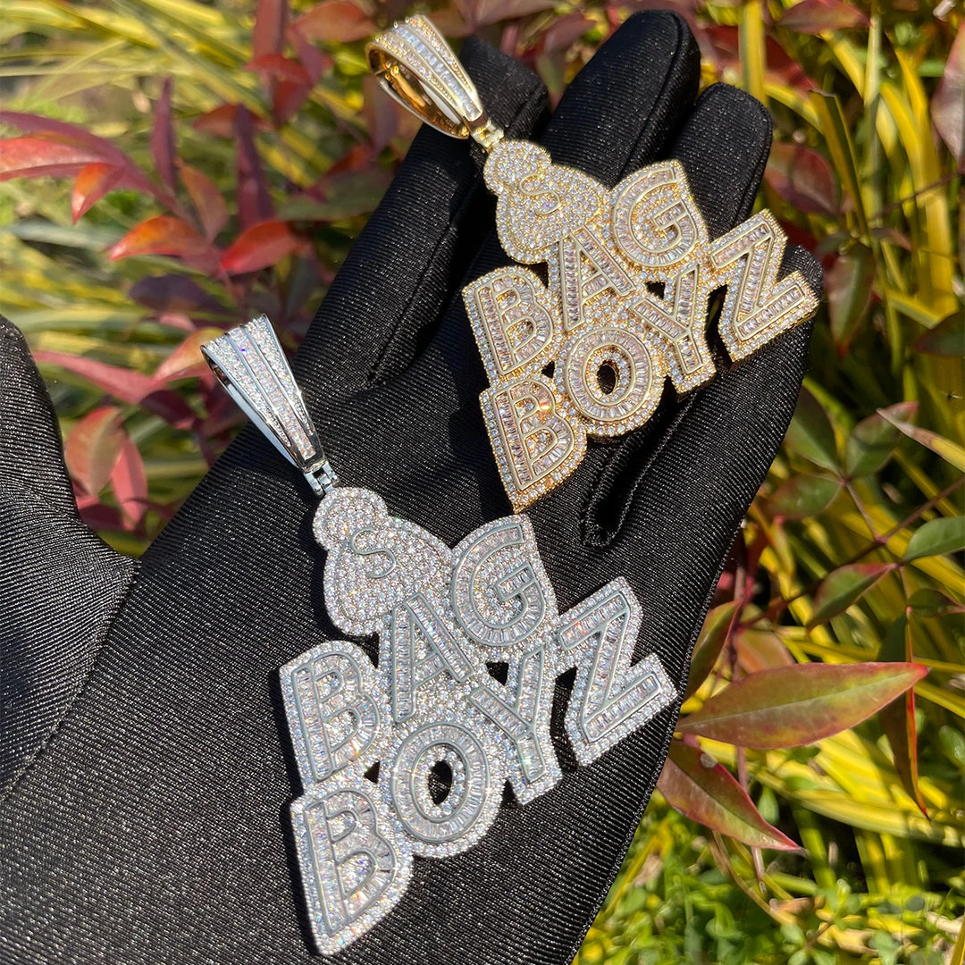 DUBSS - Iced Out BAG BOYZ Pendant