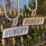 Load image into Gallery viewer, DUBSS - Iced Out Hungry Pendant
