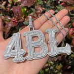 Load image into Gallery viewer, DUBSS - Custom Western Font Letter Pendant
