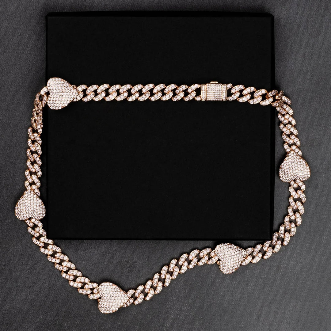 DUBSS - Discontinued Heart Miami Cuban Chain