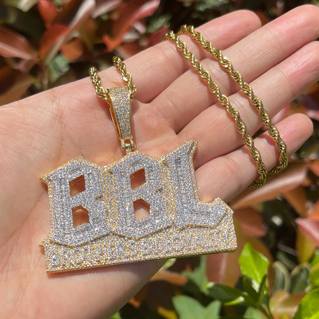 DUBSS - Iced Out Brothers By Loyalty Pendant