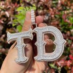 Load image into Gallery viewer, DUBSS - Custom Western Font Letter Pendant
