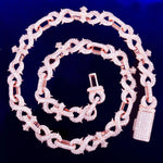 Load image into Gallery viewer, DUBSS - 20mm Prong Infinity Cross Chain
