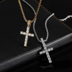 Load image into Gallery viewer, DUBSS - Iced Cross Necklace
